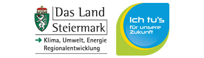 Logo des Land Steiermark und Ich tu's Aktion